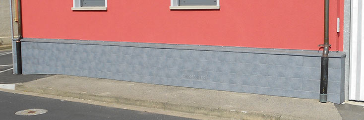 Sanierung von Steinsockeln
